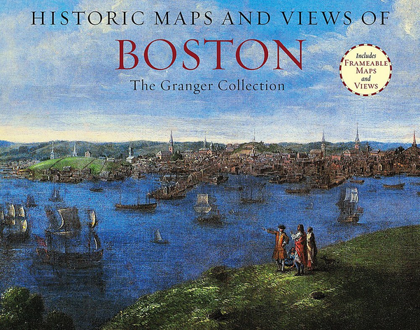 Бумажная книга «Historic Maps And Views Of Boston : 24 Frameable Maps and Views» - фото №1