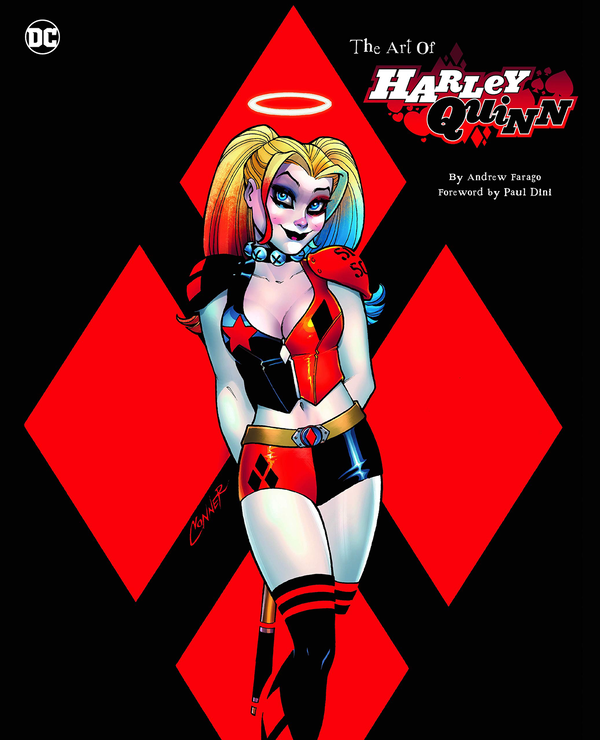 Паперова книга «The Art of Harley Quinn: The Complete Comics History», автор Ендрю Фараго - фото №1