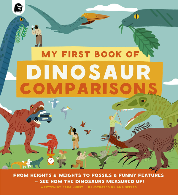 Паперова книга «My First Book of Dinosaur Comparisons», автор Сара Хьорст - фото №1