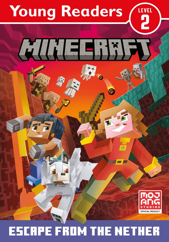 [object Object] «Minecraft Young Readers: Escape from the Nether!», автор Farshore - фото №1