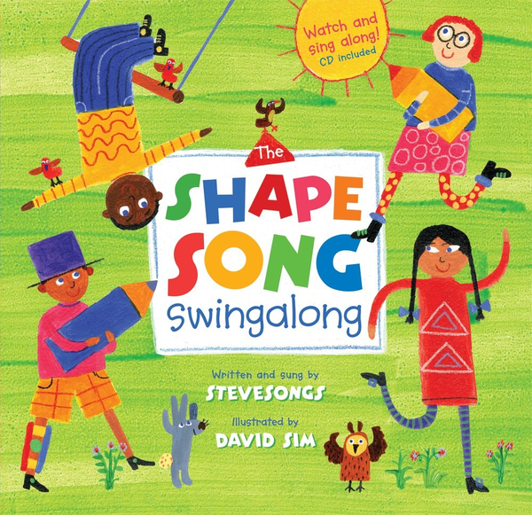 Паперова книга «The Shape Song Swingalong», автор Стів Сонгс - фото №1