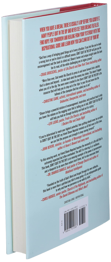 Бумажная книга «Don't Quit in the Dip. Stay Focused on God's Promises for You», автор Шон Непстад - фото №1
