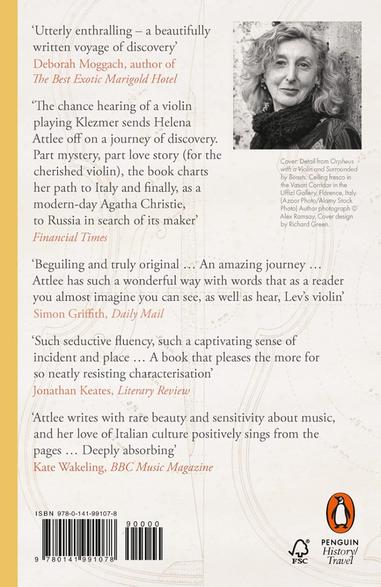 Паперова книга «Lev's Violin. An Italian Adventure», автор Гелена Еттлі - фото №1