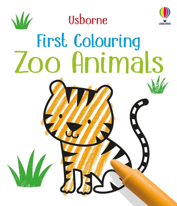 [object Object] «First Colouring Zoo Animals», автор Кирстин Робсон - фото №1