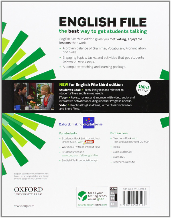 [object Object] «English File Intermediate Student's Book with iTutor and Online Skills Practice Pack » - фото №2 - миниатюра