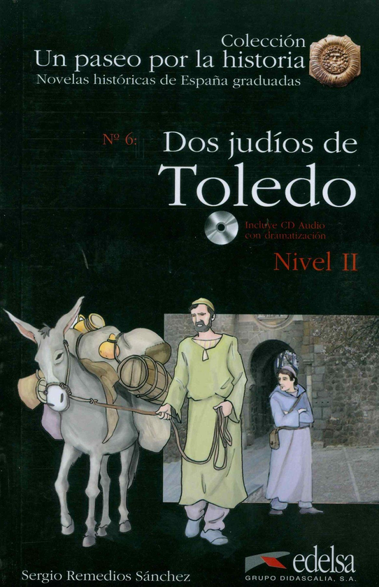 Паперова книга «Dos judios en Toledo (+CD)», автор Серхіо Санчес Ремедіос - фото №1