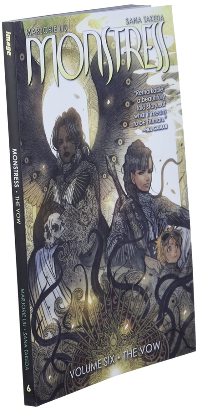 Бумажная книга «Monstress, Volume 6: The Vow», автор Марджори Лю - фото №1