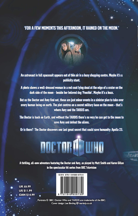 Бумажная книга «Doctor Who. Apollo 23», автор Джастин Ричардс - фото №1