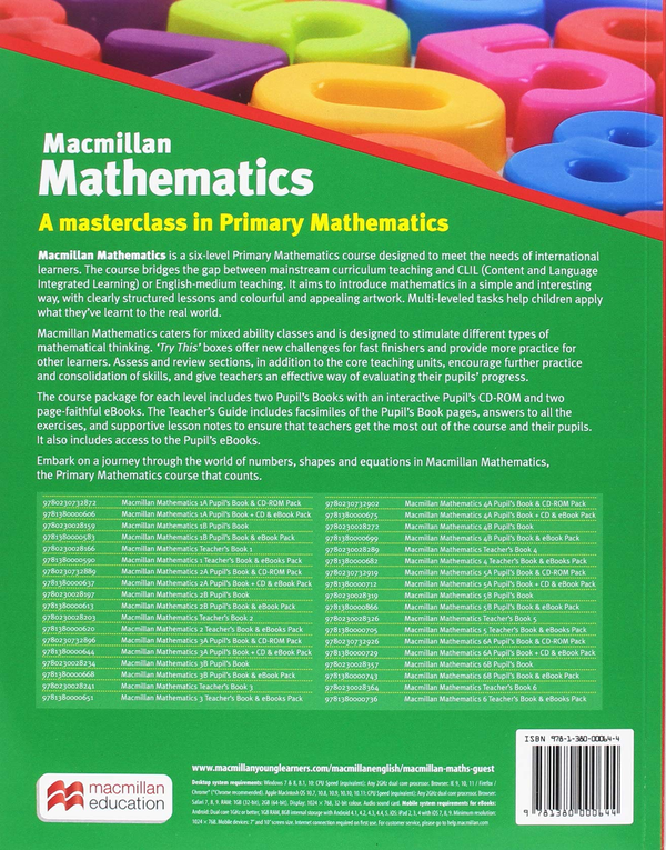 [object Object] «Macmillan Mathematics Level 3A Pupil's Book ebook Pack» - фото №2 - миниатюра