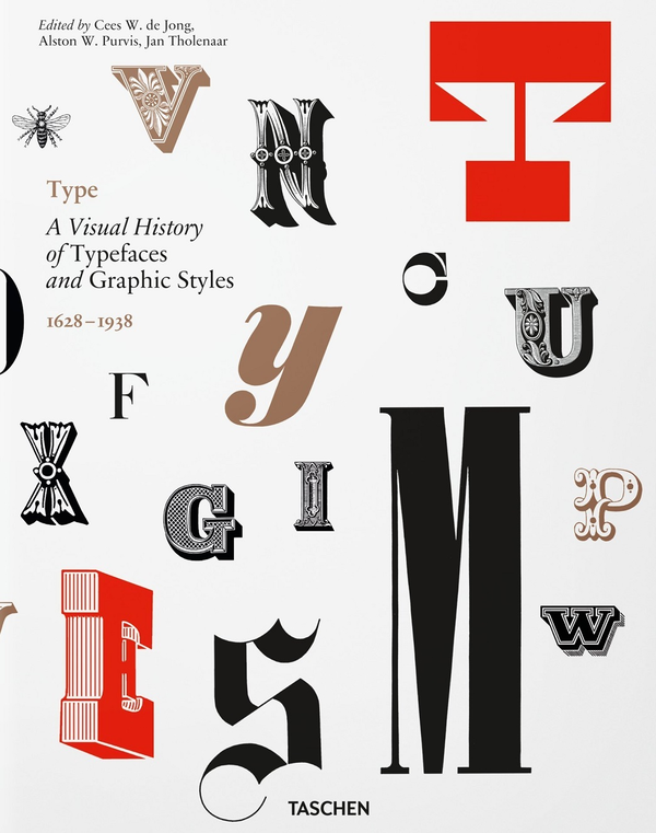 Бумажная книга «Type. A Visual History of Typefaces & Graphic Styles» - фото №1