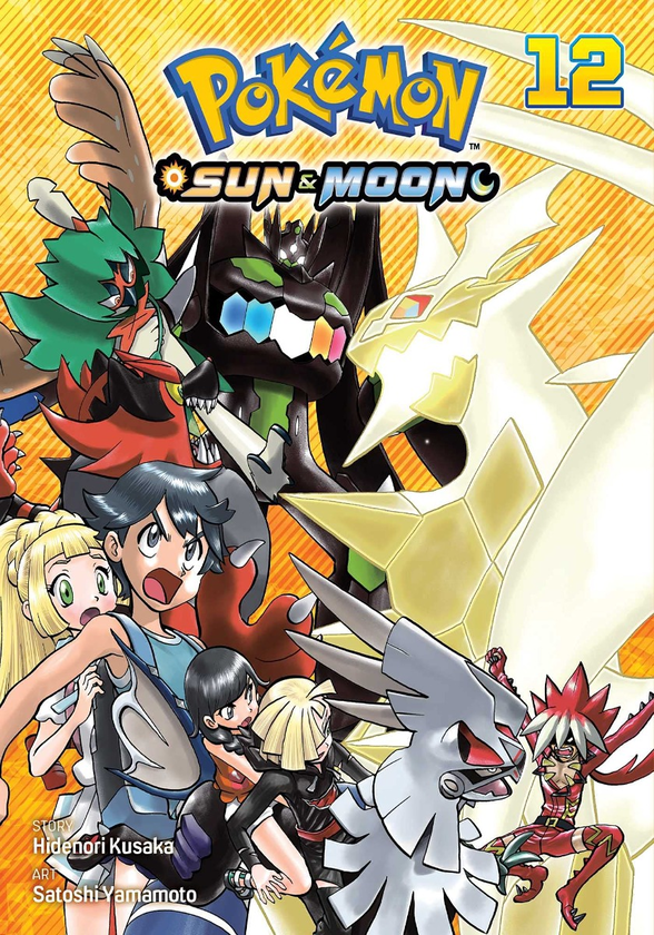 Бумажная книга «Pokemon: Sun & Moon. Volume 12», автор Хиденори Кусака - фото №1