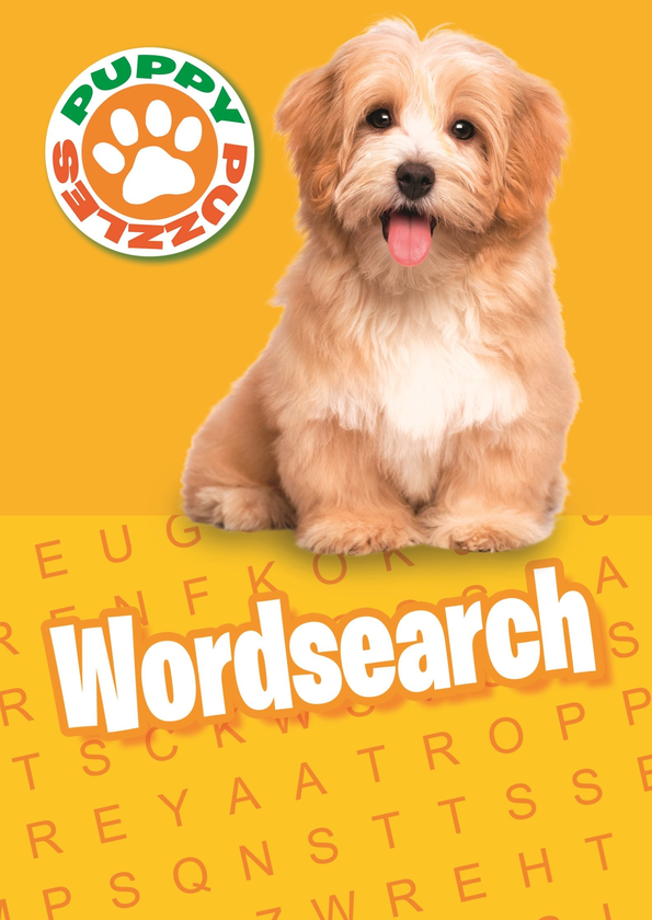 Паперова книга «Puppy Puzzles Wordsearch», автор Ерік Сондерс - фото №1