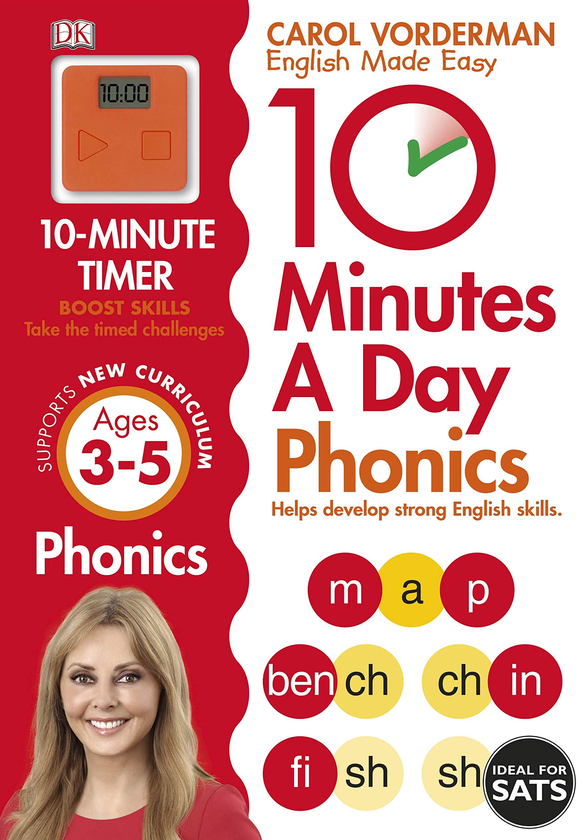 [object Object] «10 Minutes A Day Phonics Ages 3-5 Key Stage 1», автор Керол Вордерман - фото №1