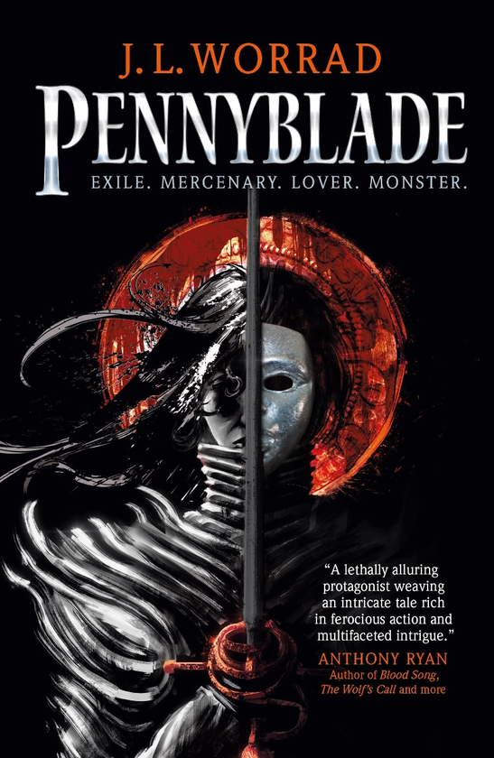 Бумажная книга «Pennyblade», автор Дж. Л. Уоррад - фото №1