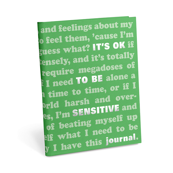 Бумажная книга «Knock Knock It's OK to Be Sensitive Journal» - фото №1