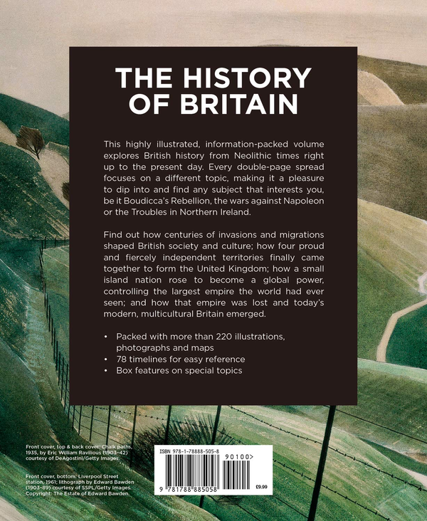 Паперова книга «The History of Britain : From Neolithic times to the 21st Century», автор Річард Даргі - фото №1