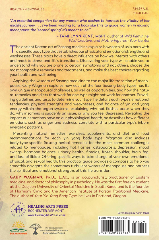 Бумажная книга «Yin Yang Balance for Menopause: The Korean Tradition of Sasang Medicine», автор Гари Вагман - фото №1