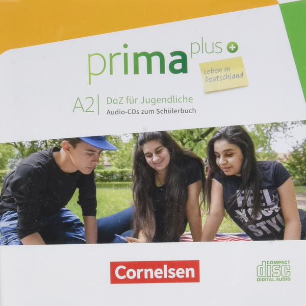 Паперова книга «prima plus A2 - Audio-CDs zum Schülerbuch. Leben in Deutschland» - фото №1