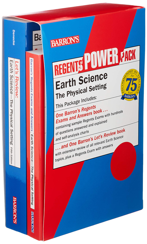 Бумажная книга « Regents Earth Science Power Pack : Let's Review Earth Science + Regents Exams and Answers: Earth Science», автор Эдвард Дж. Денеке - фото №1