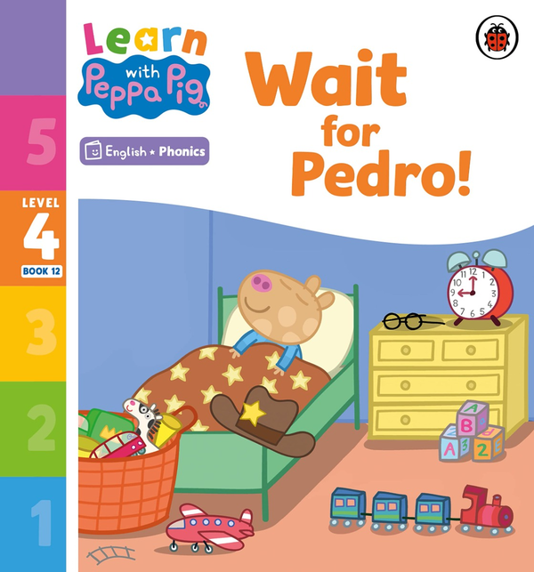 [object Object] «Learn with Peppa Phonics Level 4 Book 12. Wait for Pedro!» - фото №1