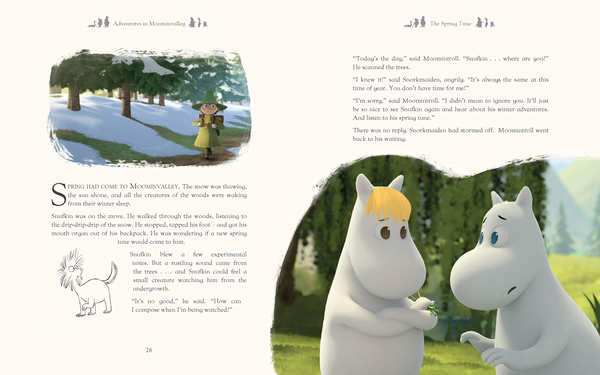 Паперова книга «Adventures in Moominvalley», автор Аманда Лі - фото №1