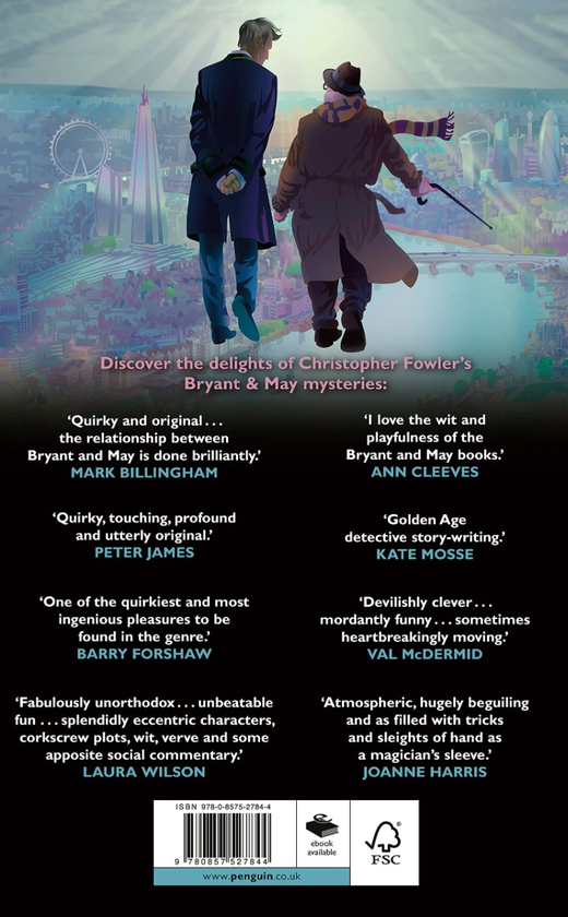 Бумажная книга «Bryant & May’s Peculiar London», автор Кристофер Фаулер - фото №1