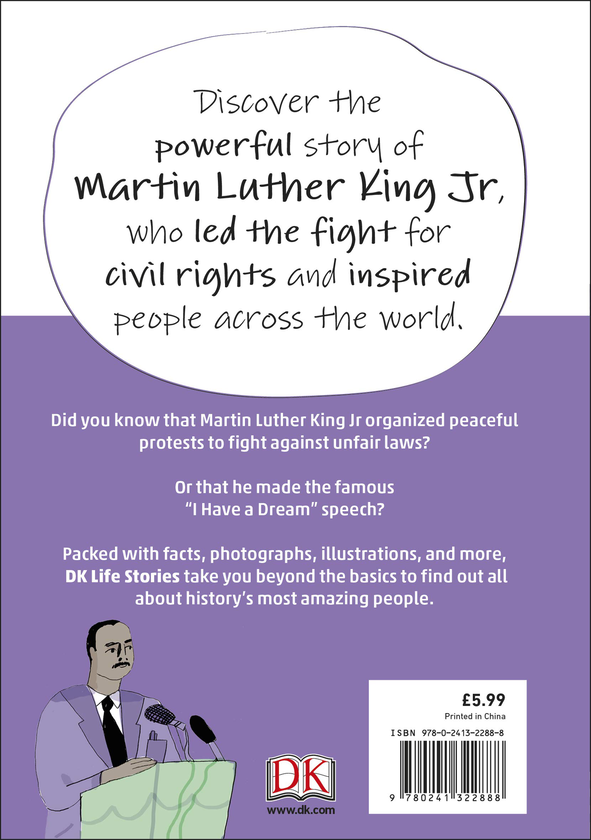 Бумажная книга «Martin Luther King Jr», автор Лори Калховен - фото №1