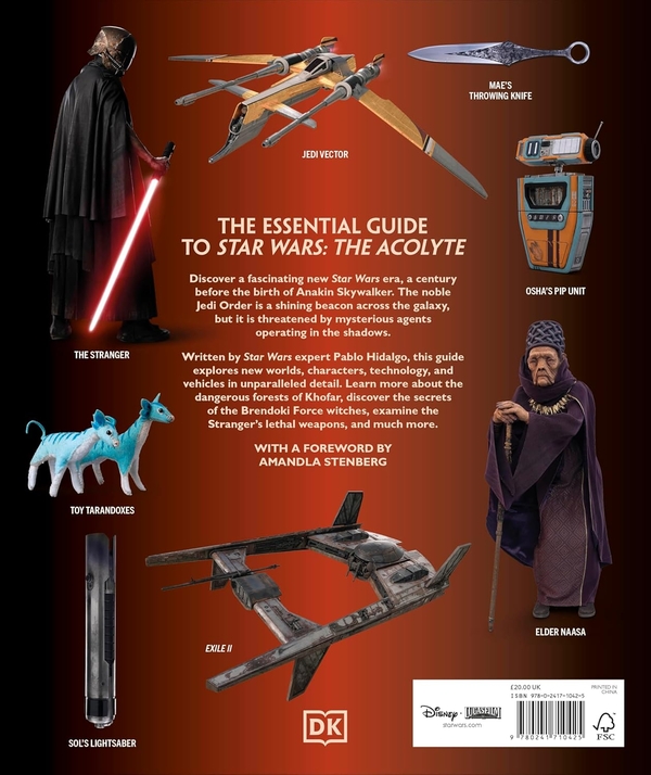 Бумажная книга «Star Wars The Acolyte Visual Guide», автор Пабло Идальго - фото №1