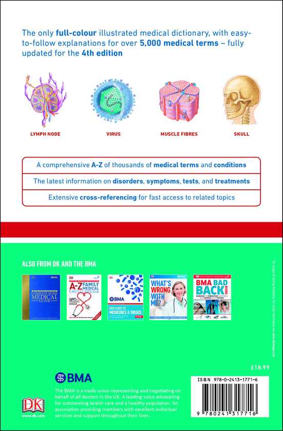 Паперова книга «BMA Illustrated Medical Dictionary: 4th Edition Fully Revised and Updated» - фото №1