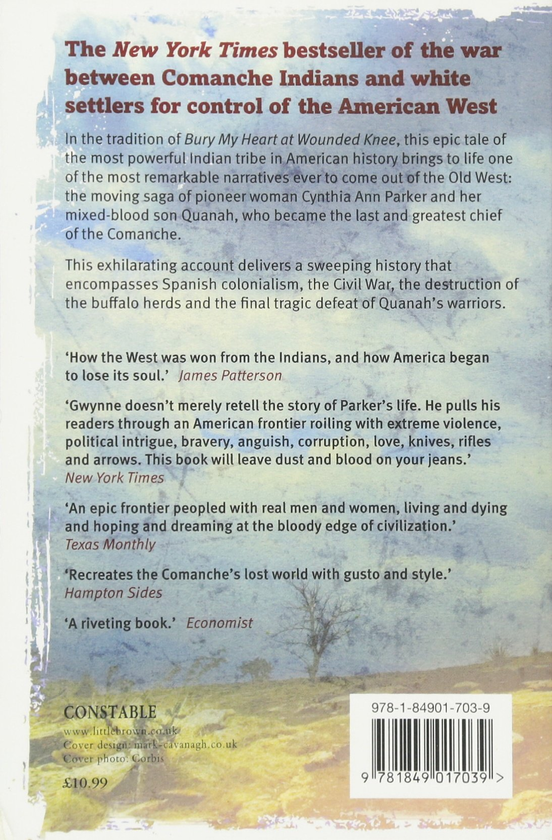 Бумажная книга «Empire of the Summer Moon. Quanah Parker and the Rise and Fall of the Comanches, the Most Powerful Indian Tribe in American History», автор С. К. Гвинн - фото №1