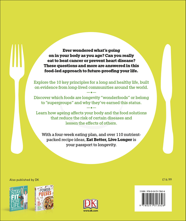 Бумажная книга «Eat Better, Live Longer», автор Сара Брюер - фото №1