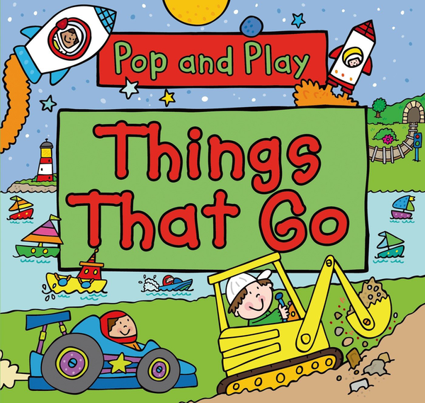 Паперова книга «Things That Go» - фото №1