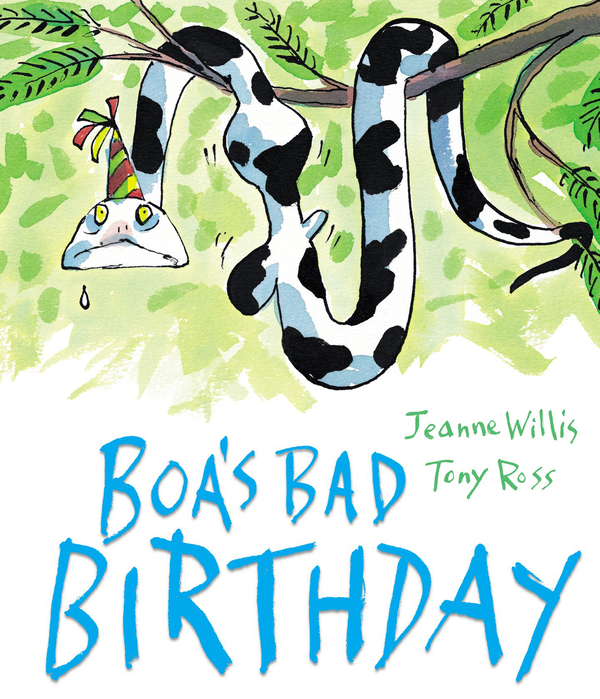 Паперова книга «Boa's Bad Birthday», автор Жанна Вілліс - фото №1