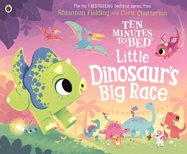[object Object] «Ten Minutes to Bed. Little Dinosaur's Big Race», автор Ріаннон Філдінг - фото №1