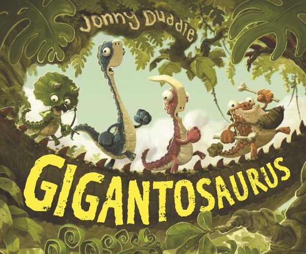 Бумажная книга «Gigantosaurus», автор Джонни Даддл - фото №1