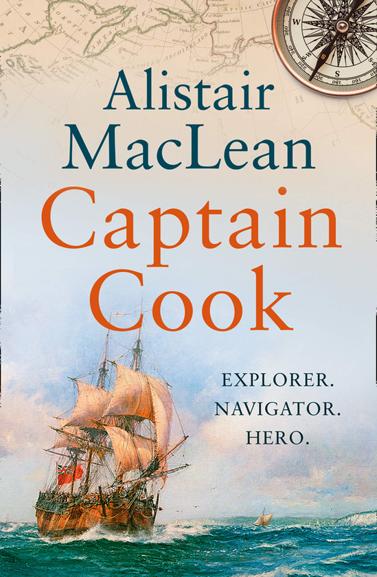 Паперова книга «Captain Cook», автор Алістер Маклін - фото №1