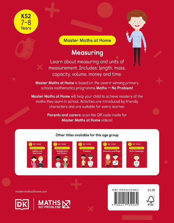 Бумажная книга «Measuring. Ages 7-8 (Key Stage 2)» - фото №1