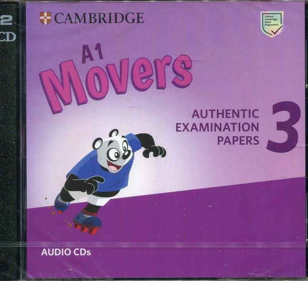 Паперова книга «A1 Movers 3 Audio CDs. Authentic Examination Papers» - фото №1