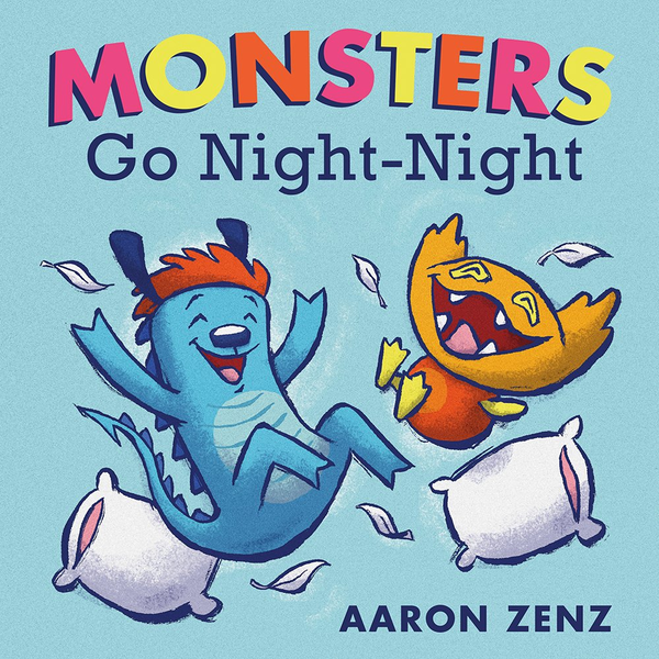 Бумажная книга «Monsters Go Night-Night», автор Аарон Зенц - фото №1