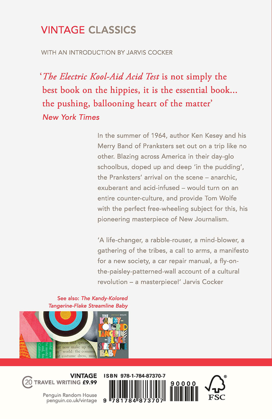 Бумажная книга «The Electric Kool-Aid Acid Test», автор Том Вулф - фото №1