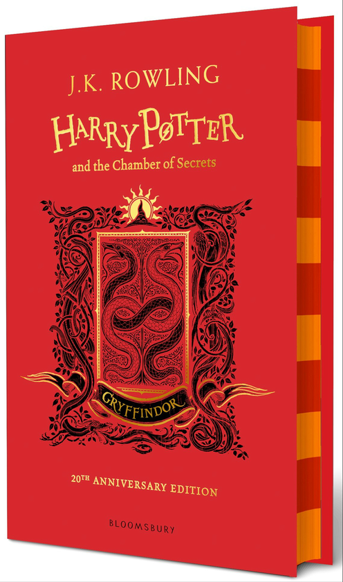 Паперова книга «Harry Potter and the Chamber of Secrets – Gryffindor Edition», автор Джоан Ролінґ - фото №1