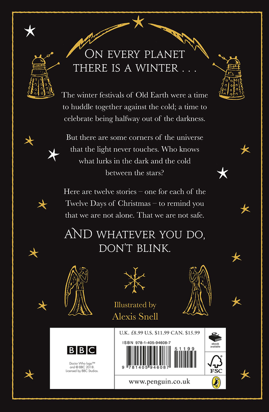 Бумажная книга «Doctor Who. Twelve Angels Weeping. Twelve stories of the villains from Doctor Who», автор Дейв Радден - фото №1