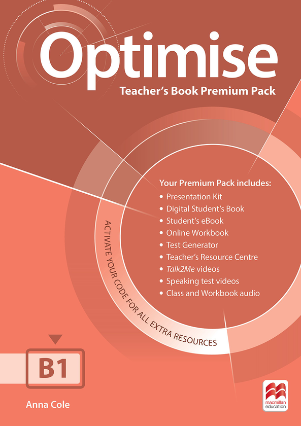 [object Object] «Optimise B1 Teacher's Book Premium Pack», авторів Малкольм Манн, Марк Ормерод, Анна Коул - фото №1