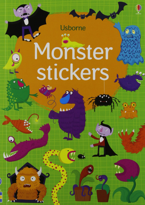 Бумажная книга «Monster Activity Pack» - фото №1