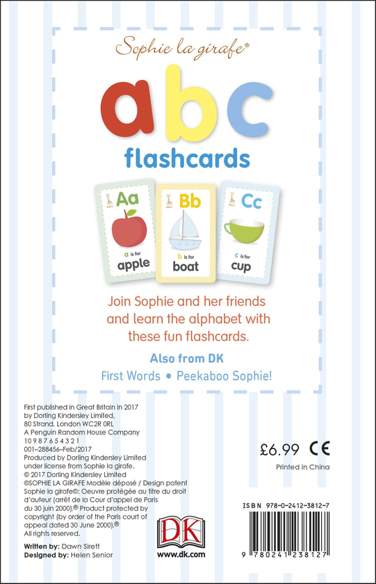 [object Object] «Sophie la girafe: ABC Flashcards» - фото №2 - миниатюра