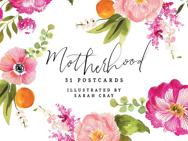 Бумажная книга «Motherhood 31 Postcards», автор Сара Крей - фото №1