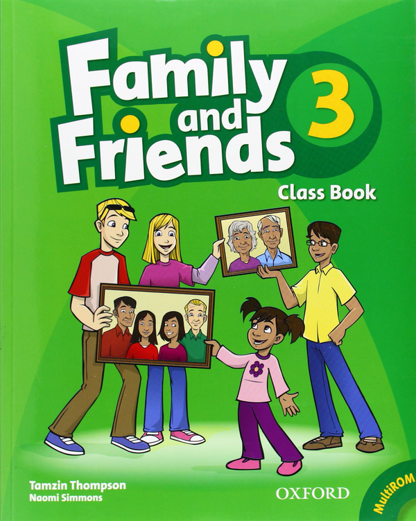 Бумажная книга «Family and Friends: 3: Class Book and MultiROM Pack», автор Тамзин Томпсон - фото №1
