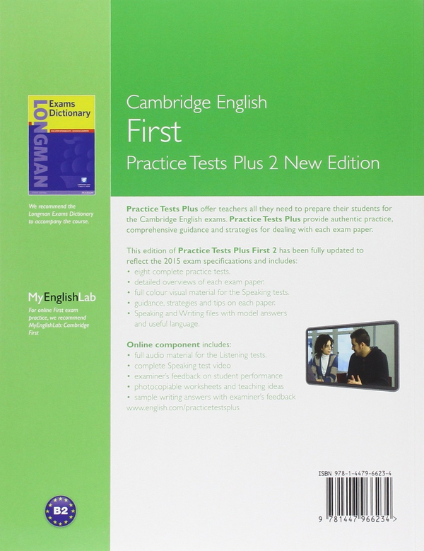 [object Object] «Cambridge First. Practice Tests Plus 2. Students' Book», авторів Нік Кенні, Лукреція Лакью-Мортімер - фото №2 - мініатюра