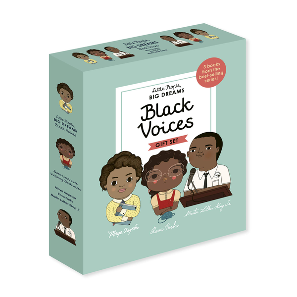Бумажная книга «Little People, BIG DREAMS. Black Voices», авторов Мария Исабель Санчес Вегара, Лизбет Кайзер - фото №1