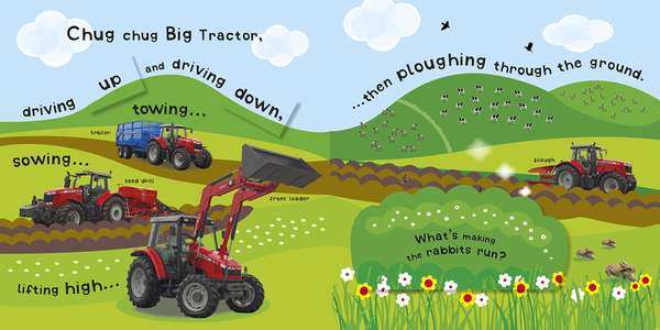 Паперова книга «Chug Chug Tractor» - фото №1